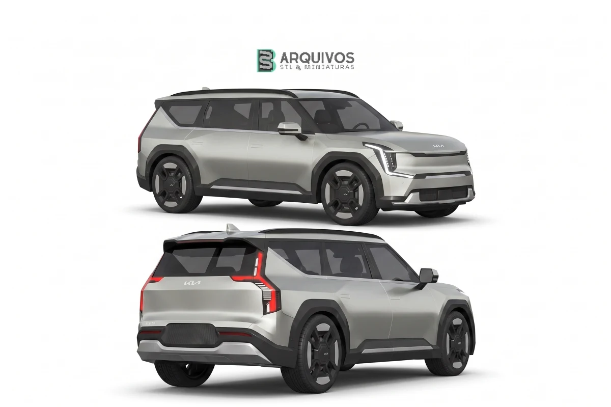 Modelo 3D STL - KIA EV9 — foto 2